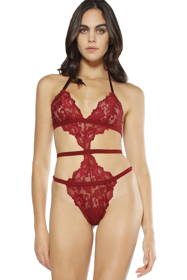 Body con tiras cruzadas