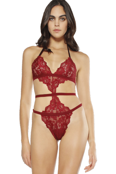 Body con tiras cruzadas