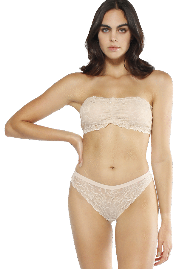 Tanga de Encaje Chantilly con Elástico en Cintura (AGOTADO) - Image 6