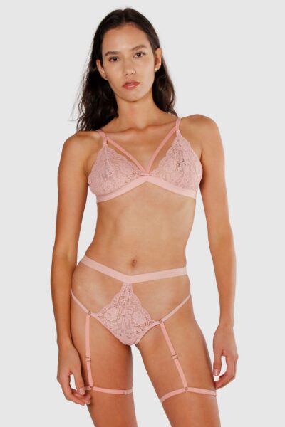 Bralette Con Tiras Cruzadas V-Day Edition