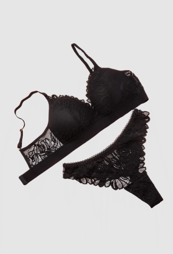 Bralette de encajes sin varilla con copa (AGOTADO) - Image 2